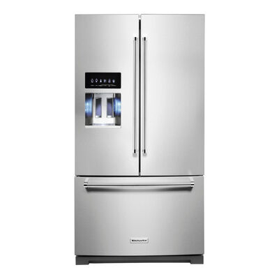 KitchenAid - 27 Cu. Ft. 3-Door French Door Refrigerator